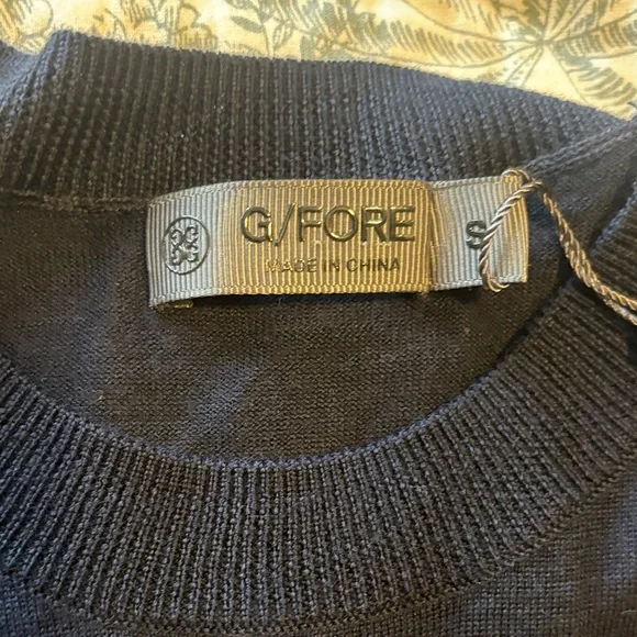 G/Fore Love Golf  MerinoWool Crewneck Sweater   Mother Golfer - Picture 6 of 11